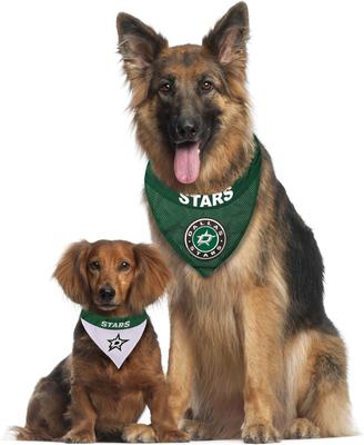 Show full view: Pets First NHL Dallas Stars Reversible Dog & Cat Bandana, Large/X-Large slide 5 of 6