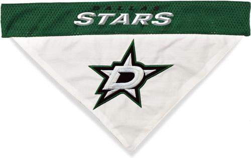 Show full view: Pets First NHL Dallas Stars Reversible Dog & Cat Bandana, Small/Medium slide 2 of 6