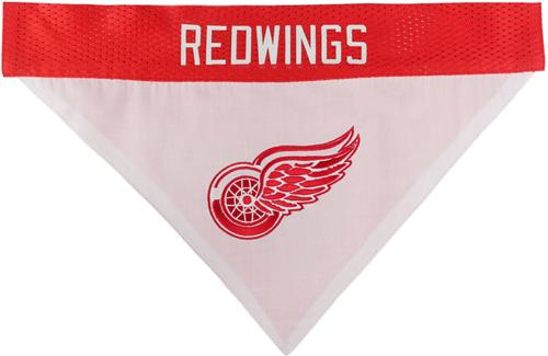 Show full view: Pets First NHL Detroit Red Wings Reversible Dog & Cat Bandana, Small/Medium slide 3 of 7