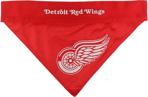 Show full view: Pets First NHL Detroit Red Wings Reversible Dog & Cat Bandana, Small/Medium slide 4 of 7
