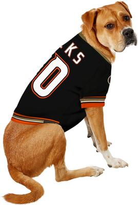 Show full view: Pets First NHL Dog & Cat Jersey, Anaheim Ducks, Medium slide 3 of 7