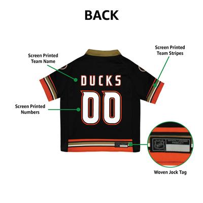 Show full view: Pets First NHL Dog & Cat Jersey, Anaheim Ducks, Medium slide 5 of 7
