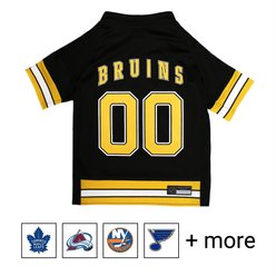 Pets First NHL Dog & Cat Jersey, Boston Bruins, Medium