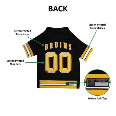 Show full view: Pets First NHL Dog & Cat Jersey, Boston Bruins, Small slide 5 of 8