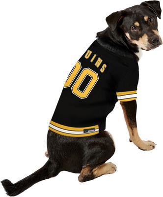 Show full view: Pets First NHL Dog & Cat Jersey, Boston Bruins, X-Small slide 5 of 9