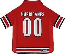 Pets First NHL Dog & Cat Jersey, Carolina Hurricanes, X-Large