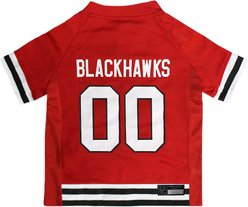 Pets First NHL Dog & Cat Jersey, Chicago Blackhawks, XX-Large