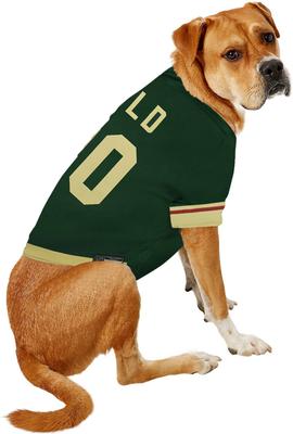 Show full view: Pets First NHL Dog & Cat Jersey, Minnesota Wild, XX-Large slide 4 of 8