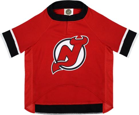 Show full view: Pets First NHL Dog & Cat Jersey, New Jersey Devils, X-Large slide 2 of 7