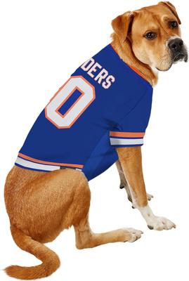 Show full view: Pets First NHL Dog & Cat Jersey, New York Islanders, X-Large slide 4 of 8