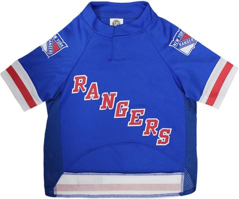 Show full view: Pets First NHL Dog & Cat Jersey, New York Rangers, Medium slide 3 of 8
