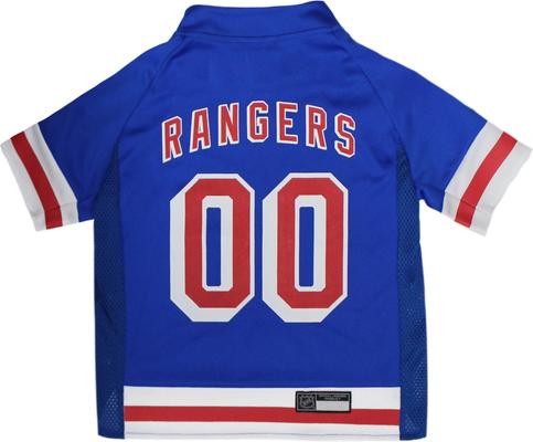 Show full view: Pets First NHL Dog & Cat Jersey, New York Rangers, Medium slide 4 of 8