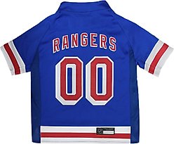 Pets First NHL Dog & Cat Jersey, New York Rangers, XX-Large