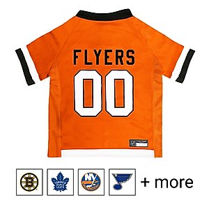 Pets First NHL Dog & Cat Jersey, Philadelphia Flyers, Medium