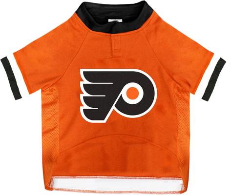 Show full view: Pets First NHL Dog & Cat Jersey, Philadelphia Flyers, Medium slide 3 of 8
