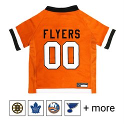 Pets First NHL Dog & Cat Jersey, Philadelphia Flyers, Small