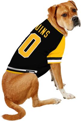Show full view: Pets First NHL Dog & Cat Jersey, Pittsburgh Penguins, X-Large slide 5 of 8