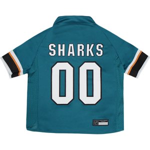Pets First NHL Dog & Cat Jersey, San Jose Sharks, Large