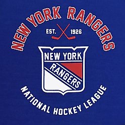 Pets First NHL New York Rangers Dog & Cat T-Shirt, Medium slide 2 of 5