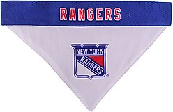 Pets First NHL New York Rangers Reversible Dog & Cat Bandana, XX-Large