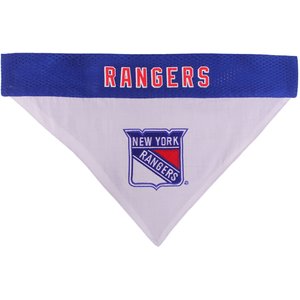 Pets First NHL New York Rangers Reversible Dog & Cat Bandana, XX-Large