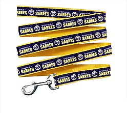 Pets First NHL Nylon Dog Leash, Buffalo Sabres, Medium: 4-ft long, 5/8-in wide