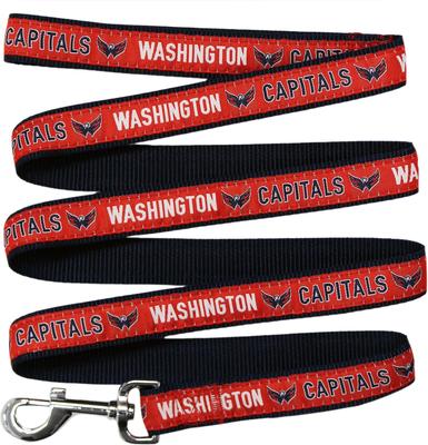 Show full view: Pets First NHL Nylon Dog Leash, Washington Capitals, Large: 6-ft long, 1-in wide slide 5 of 5
