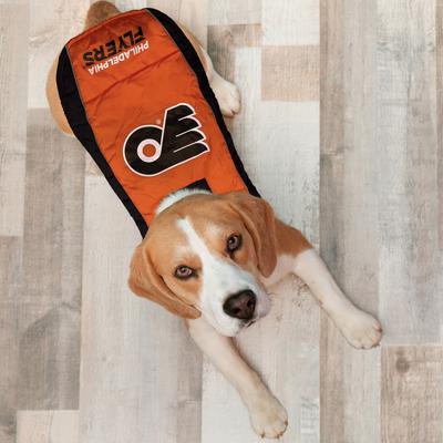 Show full view: Pets First NHL Philadelphia Flyers Dog & Cat Puffer Vest, Small slide 5 of 6