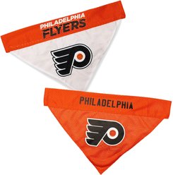 Pets First NHL Philadelphia Flyers Reversible Dog & Cat Bandana, Large/X-Large