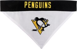 Pets First NHL Pittsburgh Penguins Reversible Dog & Cat Bandana, Small/Medium slide 2 of 5