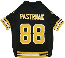 Pets First NHL Player Dog Jersey, Large, David Pastrnak
