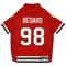 Show in main carousel: Pets First NHL Player Dog Jersey, Medium, Connor Bedard slide 1 of 5