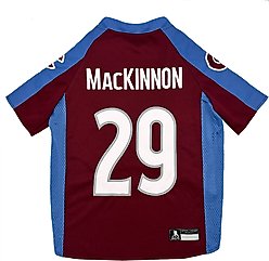 Pets First NHL Player Dog Jersey, X-Large, Nathan Mackinnon