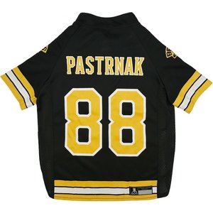 Pets First NHL Player Dog Jersey, X-Small, David Pastrnak