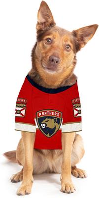 Show full view: Pets First NHL Player Dog Jersey, X-Small, Matthew Tkachuk slide 3 of 5