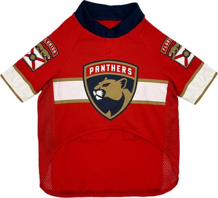 Show full view: Pets First NHL Player Dog Jersey, X-Small, Matthew Tkachuk slide 2 of 5