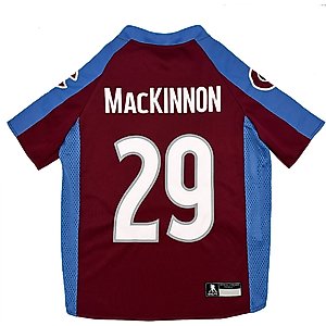 Pets First NHL Player Dog Jersey, X-Small, Nathan Mackinnon