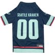 Show in main carousel: Pets First NHL Seattle Kraken Dog & Cat Jersey, Large slide 1 of 5