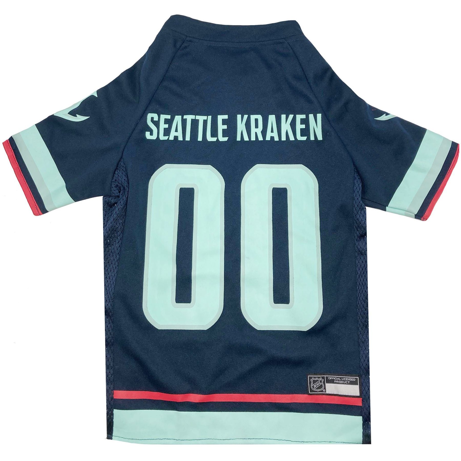Pets First NHL Seattle Kraken Dog & Cat Jersey, X-Small