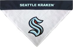 Pets First NHL Seattle Kraken Reversible Dog & Cat Bandana, Large/X-Large slide 2 of 5