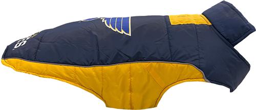 Show full view: Pets First NHL St.Louis Blues Dog & Cat Puffer Vest, Large slide 3 of 6