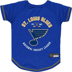 Pets First NHL St.Louis Blues Dog & Cat T-Shirt, Medium