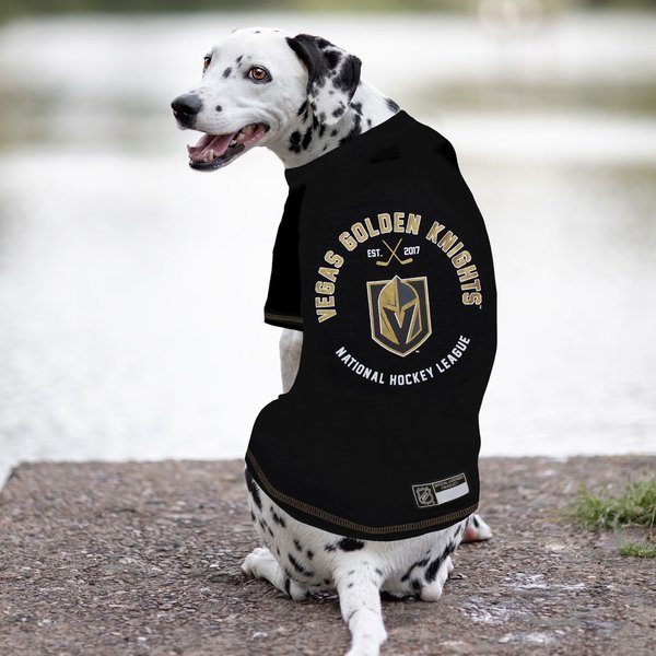 Show full view: Pets First NHL Vegas Golden Knights Dog & Cat T-Shirt, X-Large slide 4 of 5