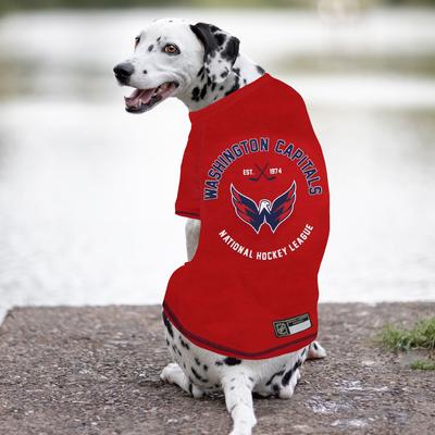 Show full view: Pets First NHL Washington Capitals Dog & Cat T-Shirt, Small slide 4 of 5