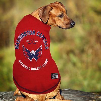 Show full view: Pets First NHL Washington Capitals Dog & Cat T-Shirt, Small slide 5 of 5