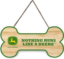 Pets First "Nothing Runs Like A Deere" Sign