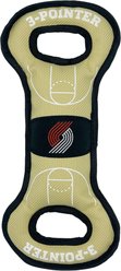 Pets First Nylon Court Tough Squeaky Dog Chew Toy, Portland Trail Blazers