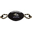 Show in main carousel: Pets First Nylon Football Tough Squeaky Dog Chew Toy, Baltimore Ravens slide 1 of 6