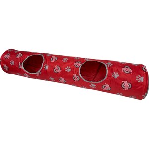 Pets First Ohio State Buckeyes Cat Tunnel Toy with Catnip