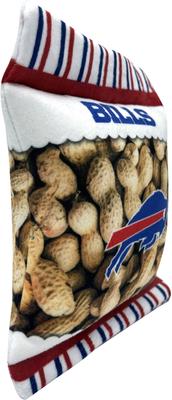 Show full view: Pets First Peanut Bag Squeaky Dog Chew Toy, Buffalo Bills slide 3 of 7